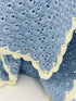 Kids and Babies' Crochet Blanket, kids room deco, kids gift, worsted wool and cotton blend